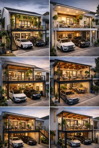 Mezannine Teras Rumah Keren di Jelambar Baru